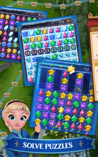 Disney Frozen Free Fall Games screen 2
